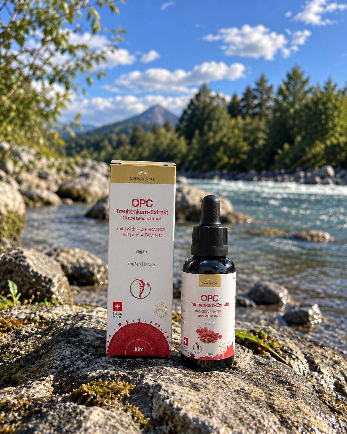 OPC Traubenkern-Extrakt mit Resveratrol und Vitamin C – antioxidativer Zellschutz für jeden Tag.