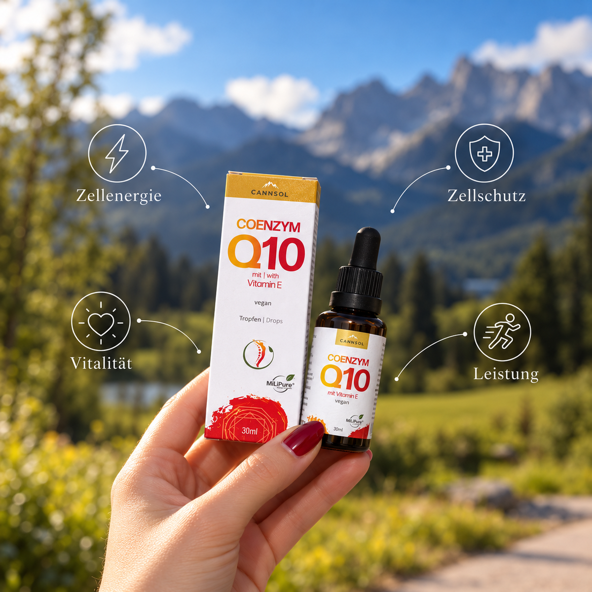 Coenzym Q10 - Der Zündfunke für Energie in den Zellen