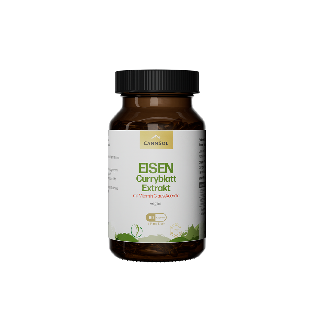 Eisen aus Curryblatt + Vit. C